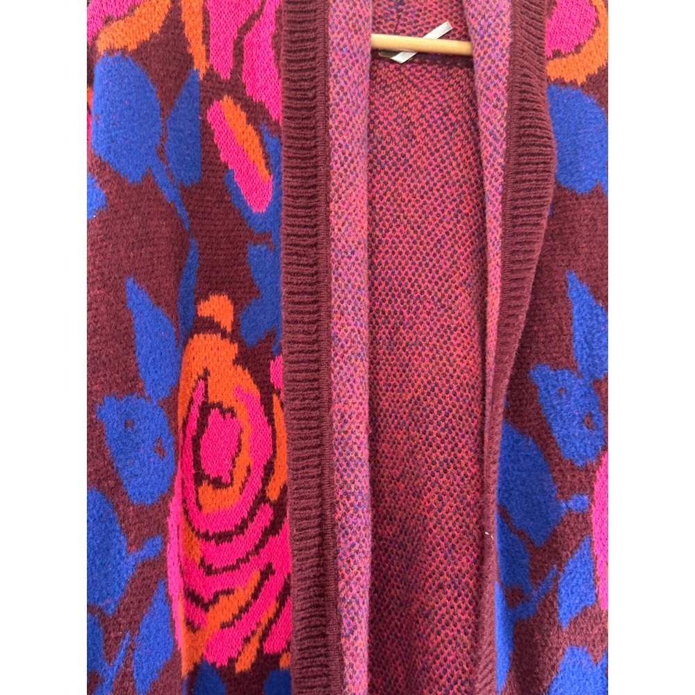 Free People In Bloom Cocoon Cardigan Womens Small Oversized Knit - Picture 6 of 6